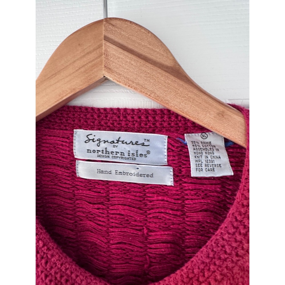 Vintage Patchwork Barnyard Patriotic Grandma Chun… - image 3